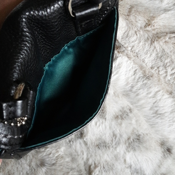 Coach Mini Turnlock Crossbody Bag, EUC - Picture 7 of 15